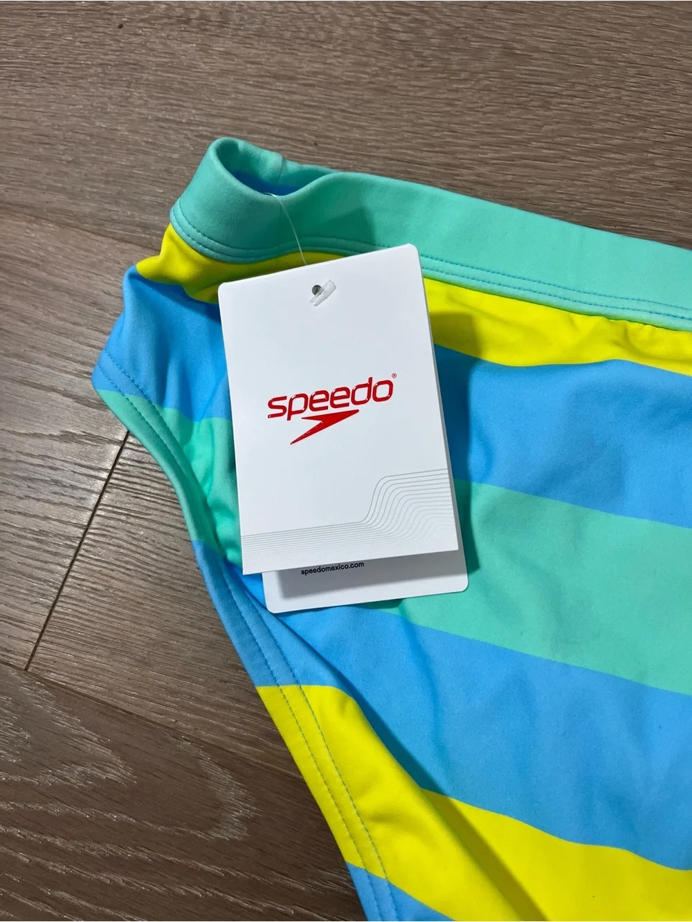 Speedo Men's Angelic Blue Striped 3